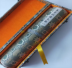 连平书画装裱案例